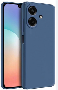 Silicone Case for Samsung Galaxy A07 - Blue