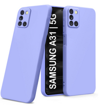 Silicone Case for Samsung Galaxy A31 - Blue