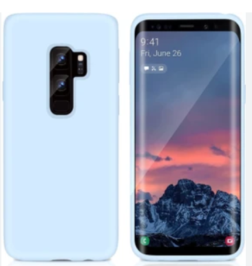 Silicone Case for Samsung Galaxy S9+ - Blue