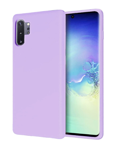 Silicone Case for Samsung Galaxy Note 10 Plus - Purple