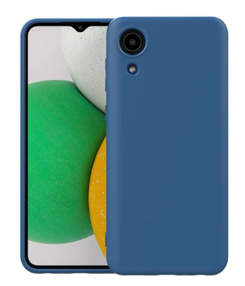 Silicone Case for Samsung Galaxy A03 Core - Blue