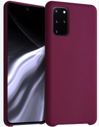 Silicone Case for Samsung Galaxy S20 - Burgundy