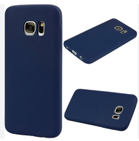 Silicone Case for Samsung Galaxy S7 Edge - Blue