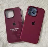 Silicone Case for iPhone 12 Pro - Maroon