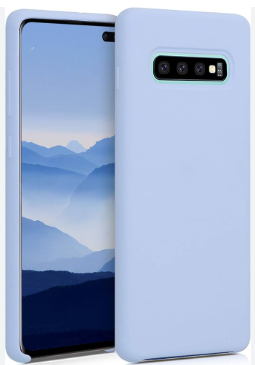 Silicone Case for Samsung Galaxy S10 - Blue