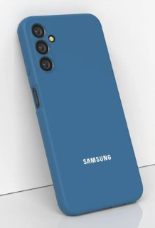 Silicone Case for Samsung Galaxy A15 - Blue