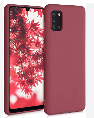 Silicone Case for Samsung Galaxy S20 - Burgundy