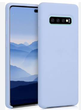 Silicone Case for Samsung Galaxy S10+ - Blue