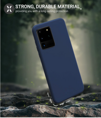 Silicone Case for Samsung Galaxy S20 - Blue