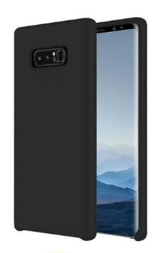 Silicone Case for Samsung Galaxy Note 8 - Black
