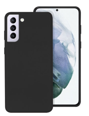 Silicone Case for Samsung Galaxy S21+ - Black