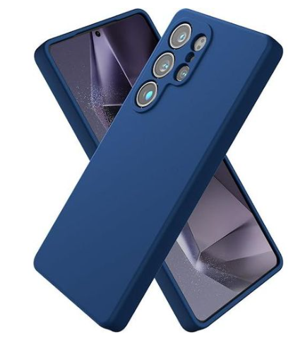 Silicone Case for Samsung Galaxy S25 Ultra - Blue