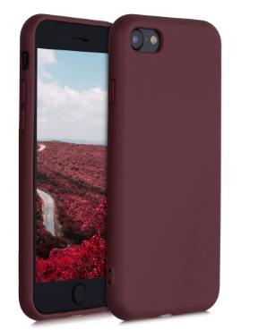 Silicone Case for iPhone 6s Plus - Burgundy