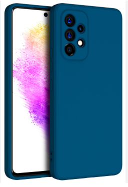 Silicone Case for Samsung Galaxy A73 5G - Blue