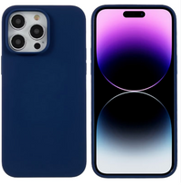 Silicone Case for iPhone 14 Pro Max - Blue