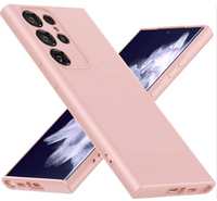 Silicone Case for Samsung Galaxy S23 Ultra - Pink