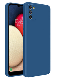 Silicone Case for Samsung Galaxy A02s - Blue