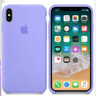 Silicone Case for iPhone Xs Max - Purple