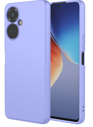 Silicone Case for Tecno Camon 40 - Purple