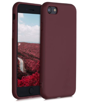 Silicone Case for iPhone 6 - Burgundy