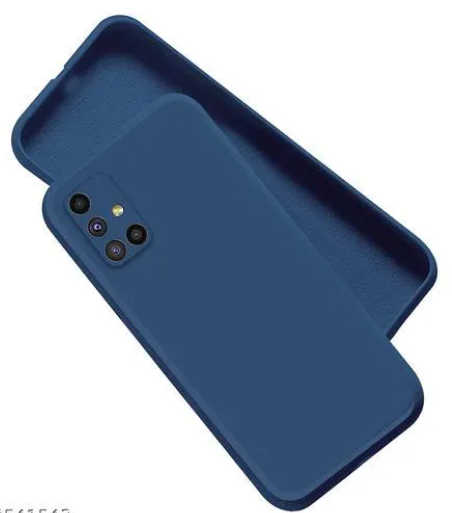 Silicone Case for Samsung Galaxy A71 - Blue