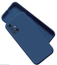 Silicone Case for Samsung Galaxy A71 - Blue