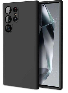 Silicone Case for Samsung Galaxy S25 Ultra - Black