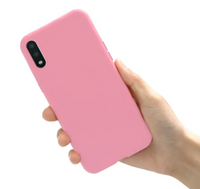 Silicone Case for Samsung Galaxy A02 - Pink
