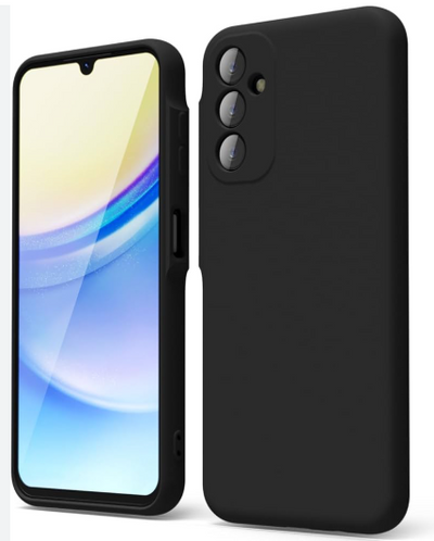 Silicone Case for Samsung Galaxy A15 5G - Black
