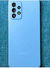 Silicone Case for Samsung Galaxy A52s 5G - Blue
