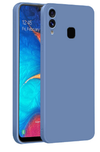 Silicone Case for Samsung Galaxy A20 - Blue