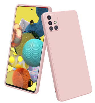 Silicone Case for Samsung Galaxy A51 - Pink