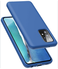 Silicone Case for Samsung Galaxy A52 - Blue