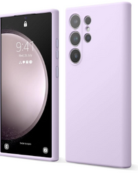 Silicone Case for Samsung Galaxy S24 Ultra - Purple