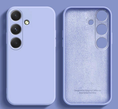 Silicone Case for Samsung Galaxy A55 5G - Blue