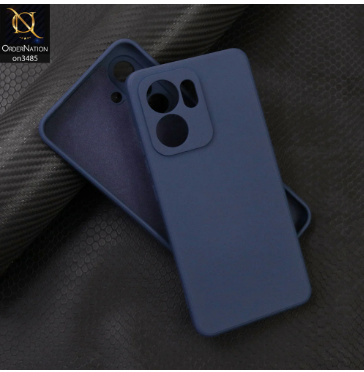 Silicone Case for OPPO Reno 13F - Blue