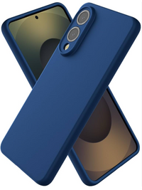 Silicone Case for Samsung Galaxy S25 Edge - Blue