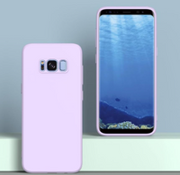 Silicone Case for Samsung Galaxy S8 Plus - Purple
