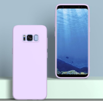 Silicone Case for Samsung Galaxy S8 Plus - Purple