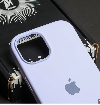 Silicone Case for iPhone 15 - Purple
