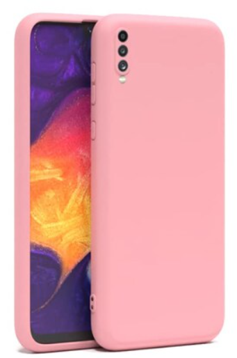 Silicone Case for Samsung Galaxy A30s - Pink