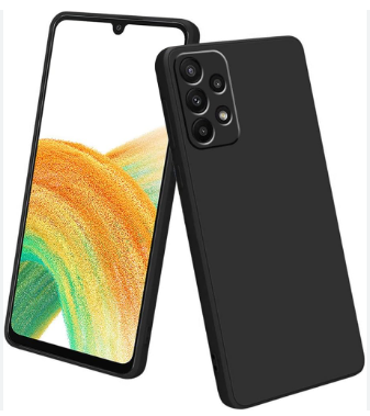 Silicone Case for Samsung Galaxy A33 5G - Black