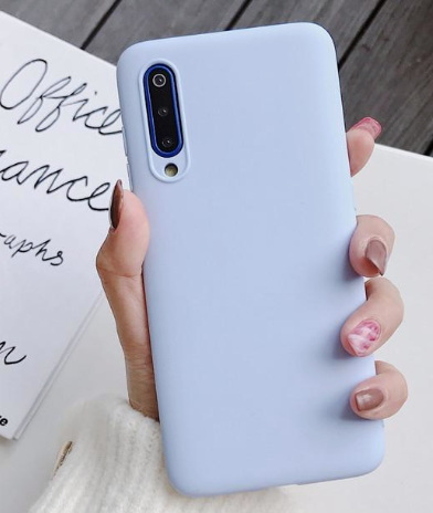 Silicone Case for Samsung Galaxy A70 - Blue