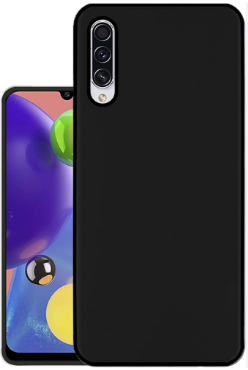 Silicone Case for Samsung Galaxy A70 - Black