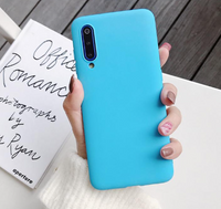 Silicone Case for Samsung Galaxy A30s - Blue