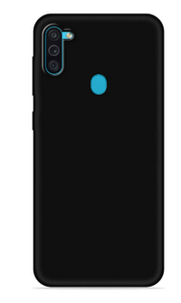 Silicone Case for Samsung Galaxy M11 - Black
