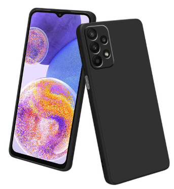 Silicone Case for Samsung Galaxy A23 - Black