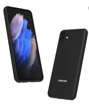 Silicone Case for Samsung Galaxy A07 - Black