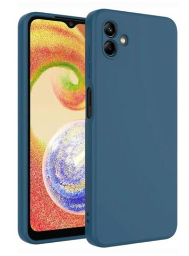 Silicone Case for Samsung Galaxy A04 - Blue