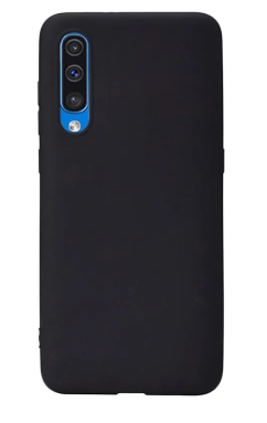Silicone Case for Samsung Galaxy A50 - Black